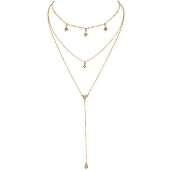 Vintage Gold Multilayer Set - Picture 3 of 3